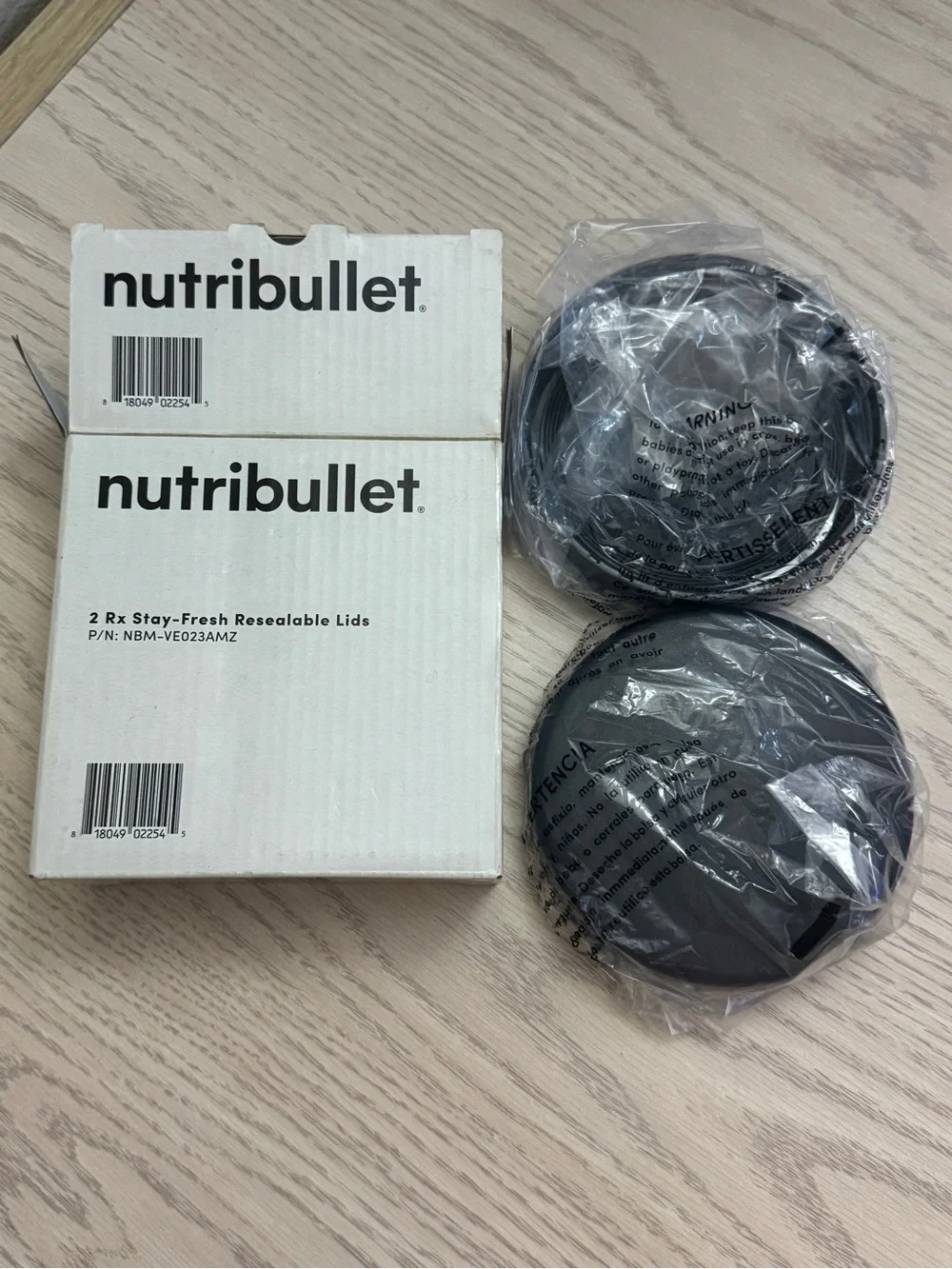 NutriBullet NB RX Stay Fresh Resealable Lids